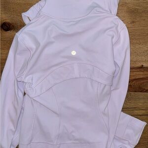Lululemon Athletica Purple Asymmetrical Long Sleeve Hoodie